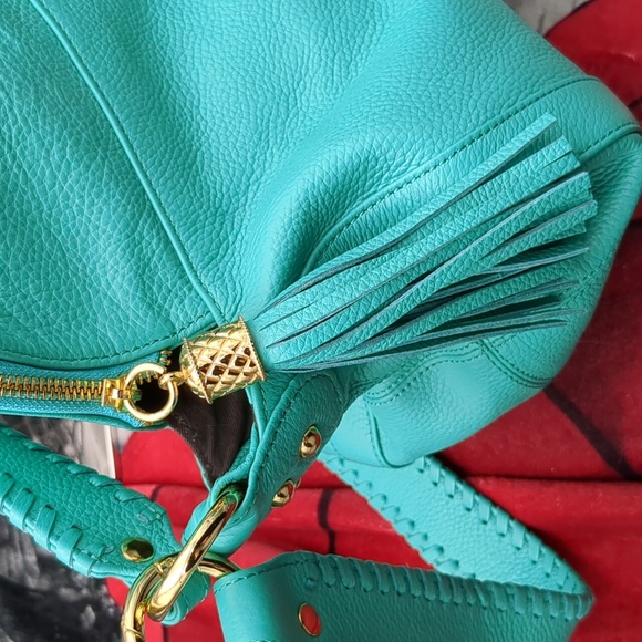 Onna Ehrich Cyan large leather bag - Picture 3 of 11